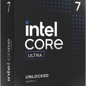 Intel Core Ultra 7 Desktop Processor 265K - 20 cores (8 P-cores + 12 E-cores) up to 5.5 GHz