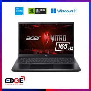 ACER Nitro V Gaming Laptop | Intel Core i5-13420H Processor | NVIDIA GeForce RTX 4050 Laptop GPU | 15.6" FHD IPS 165Hz Display | 8GB DDR5 | 512GB Gen 4 SSD | Wi-Fi 6 | Backlit KB | ANV15-52-586Z