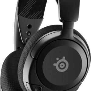 SteelSeries Arctis Nova 1 Multi-System Gaming Headset — Hi-Fi Drivers — 360° Spatial Audio — Comfort Design — Durable — Ultra Lightweight — Noise-Cancelling Mic — PC, PS5/PS4, Switch, Xbox - Black